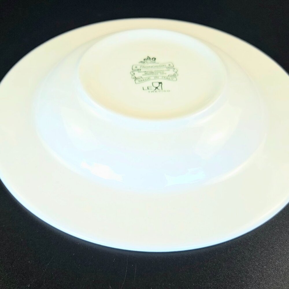 Vintage Rim Soup Bowl – Audrey by Pagnossin – 8 3/4" Diameter – 1.5" High - Picture 3 of 6